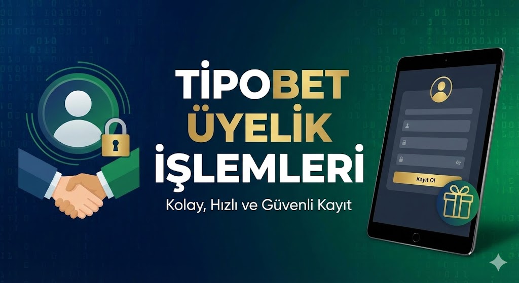 Tipobet Üyelik İşlemleri